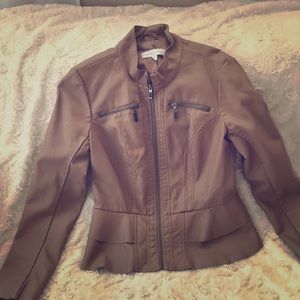 New York & Company Motorcycle Jacket, faux leather